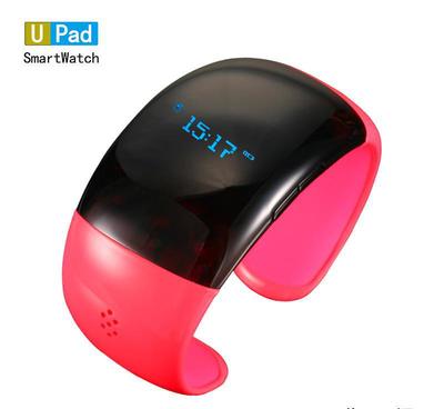 【廠家批發(fā)藍牙智能手鐲 可通話計步,看短信,音樂同步,防曬提醒】價格_廠家_圖片